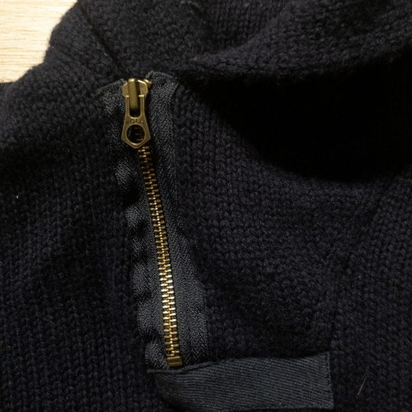 Polo By Ralph Lauren Men's Navy 100% Lambs Wool Sweater Size Small - Picture 3 of 8